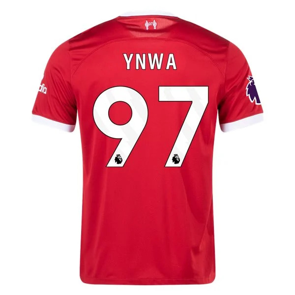 Men's Replica Nike YNWA Liverpool Home Jersey 2324