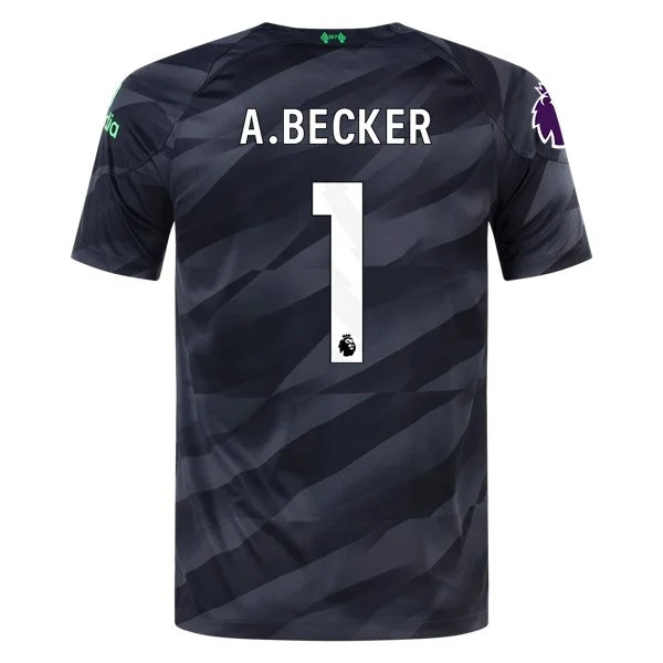 Nike A. Becker Liverpool Goalkeeper Jersey Black