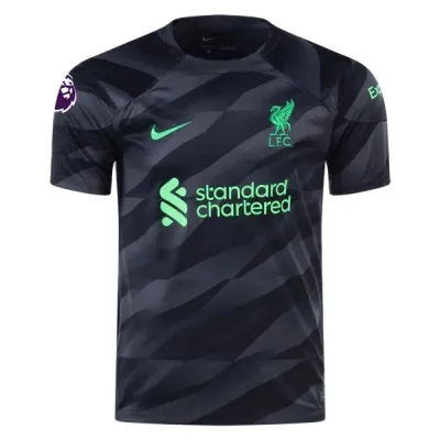Nike A. Becker Liverpool Goalkeeper Jersey Black 01