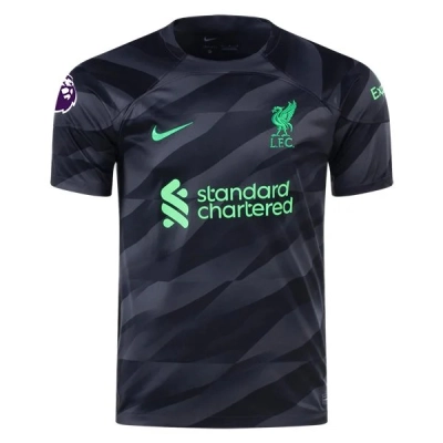 Nike A. Becker Liverpool Goalkeeper Jersey Black 01