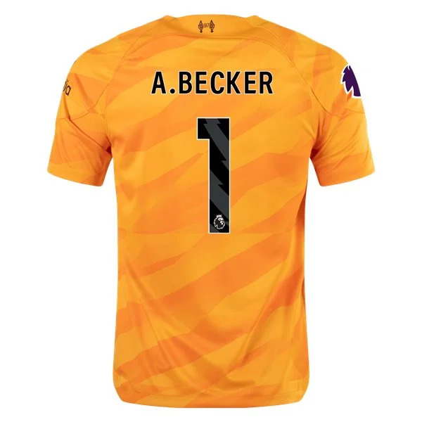 Nike Liverpool A. Becker Goalkeeper Jersey 2324 Yellow