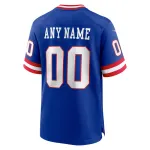 Men's New York Giants Nike Royal Classic Custom Game Jersey