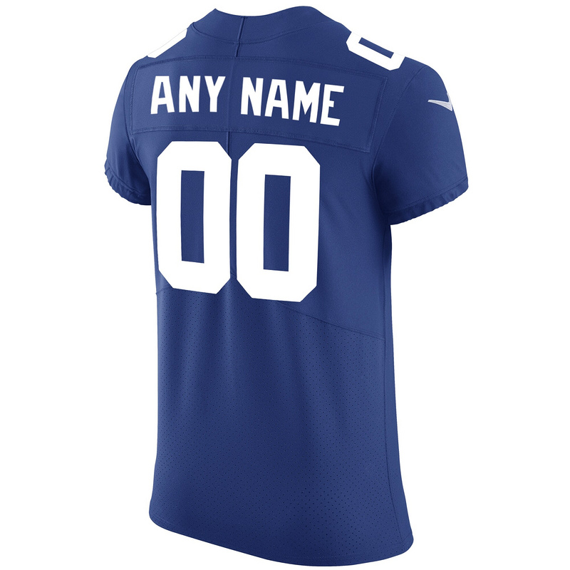 Men's New York Giants Nike Royal Vapor Untouchable Custom Elite Jersey