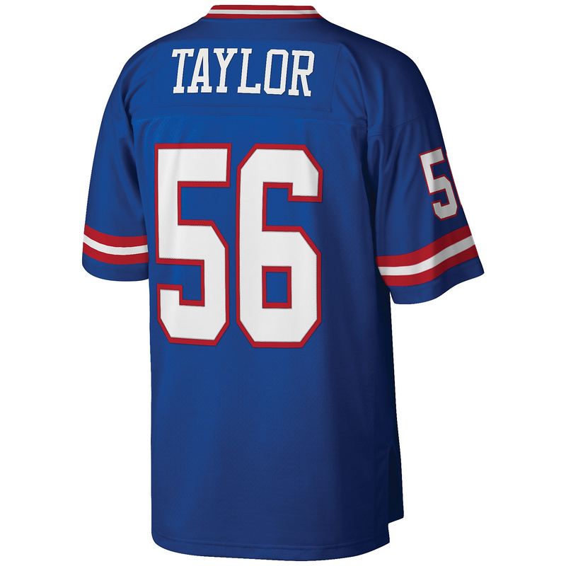 Men's Lawrence Taylor Mitchell & Ness Royal Big & Tall 1986 Retired Player Replica Jersey