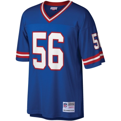 Men's New York Giants Lawrence Taylor Mitchell & Ness Royal Legacy Replica Jersey 01