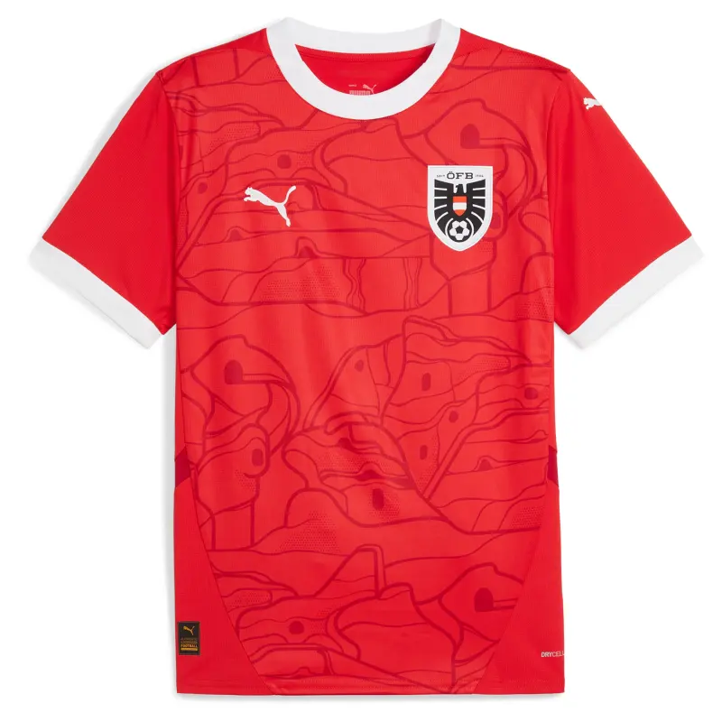 Austria National Team Puma 2024 Home Authentic Jersey