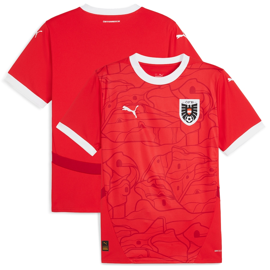 Austria National Team Puma 2024 Home Replica Jersey