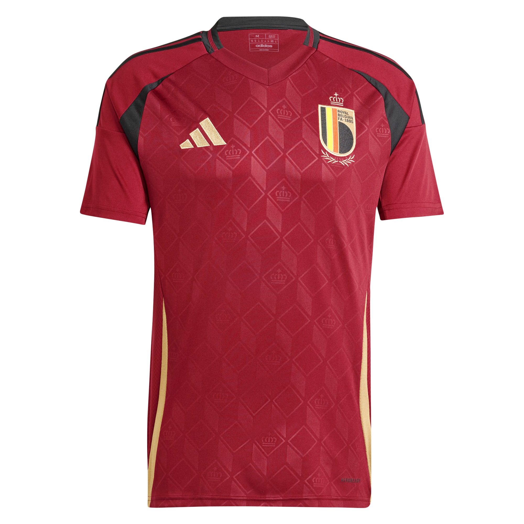 Belgium FA National Team adidas 2024 Home Replica Jersey