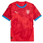 Czech Republic National Team Puma 2024 Home Replica Jersey