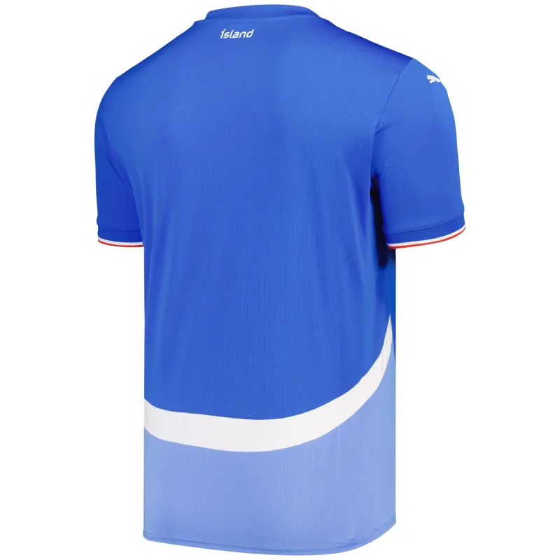 Iceland National Team Puma 2024 Home Replica Jersey