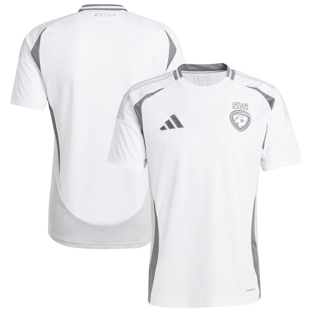 Latvia National Team adidas 2024 Away Authentic Jersey
