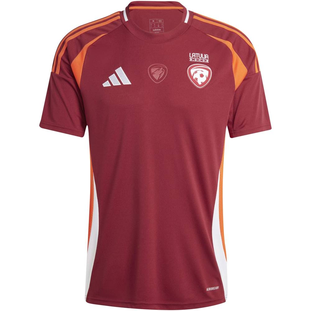 Latvia National Team adidas 2024 Home Authentic Jersey
