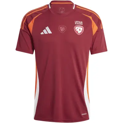 Latvia National Team adidas 2024 Home Replica Jersey 01