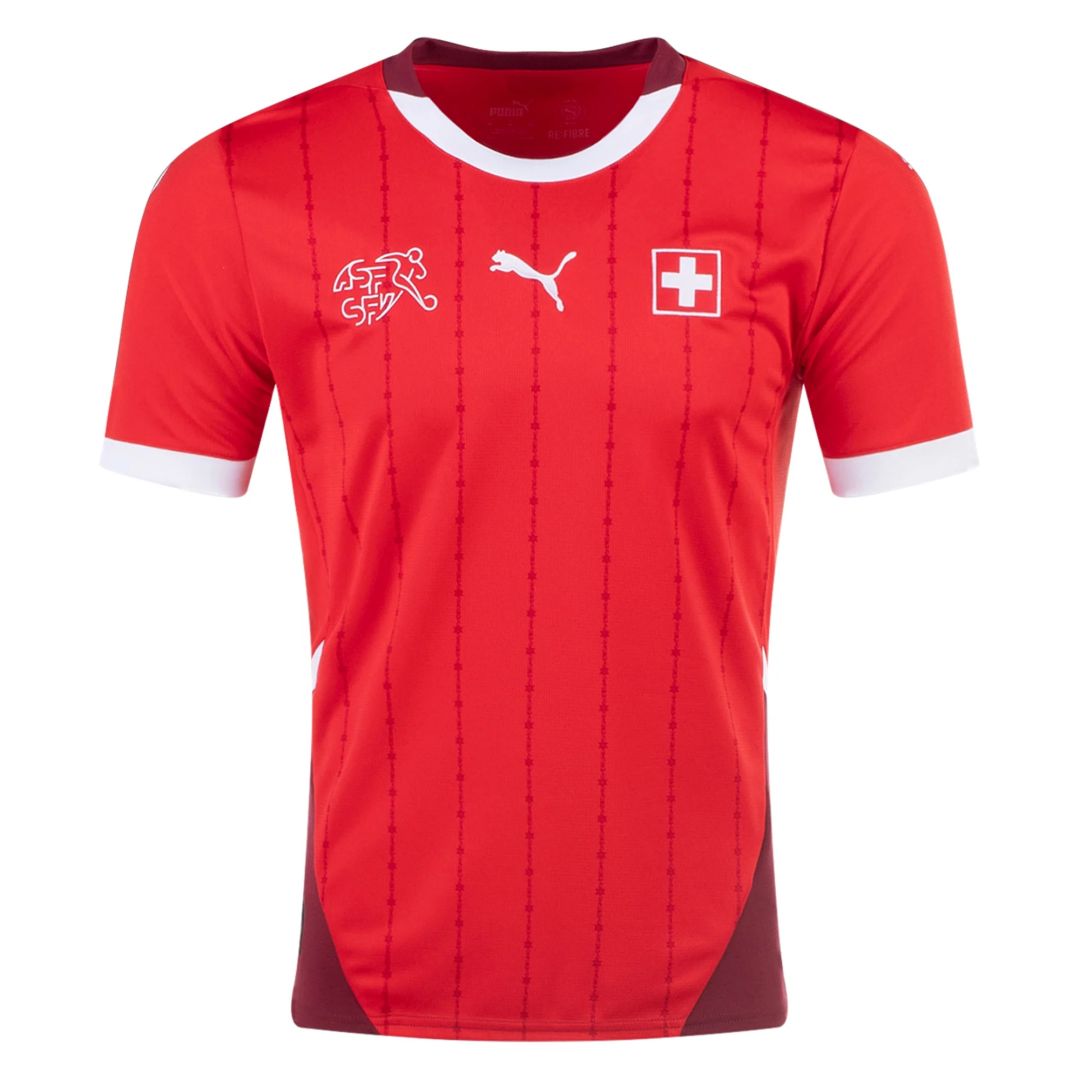 Switzerland National Team 2024 Home Authentic Jersey