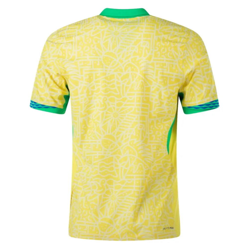 Brazil National Team 2024 Home Authentic Jersey