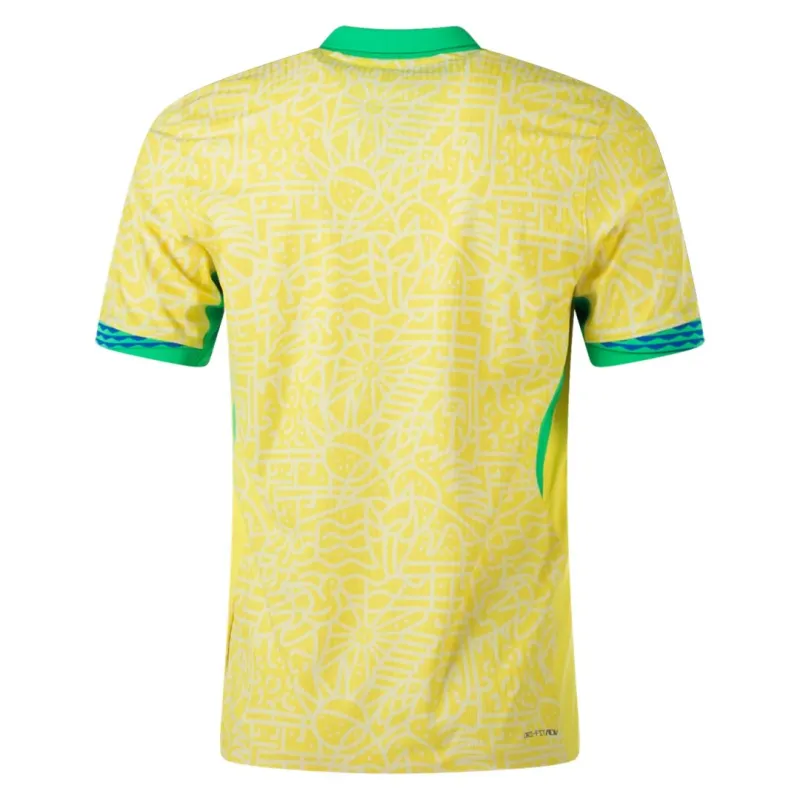 Brazil National Team 2024 Home Authentic Jersey