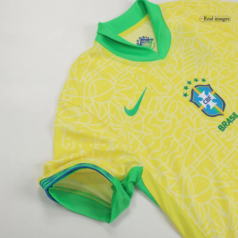 Brazil National Team 2024 Home Authentic Jersey