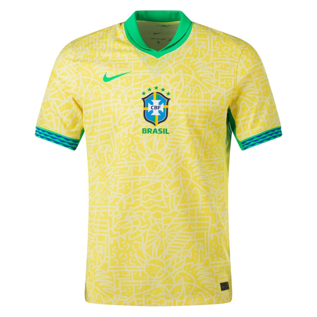 Brazil National Team 2024 Home Authentic Jersey