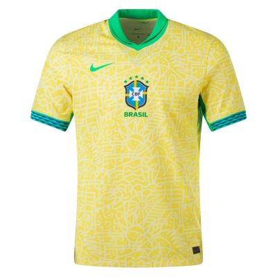 Brazil National Team 2024 Home Replica Jersey 01