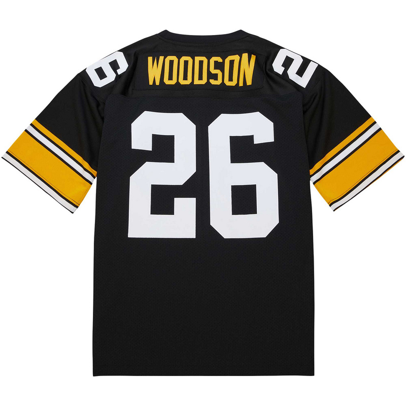 1988 Rod Woodson Mitchell & Ness Black Authentic Throwback Retired Player Jersey