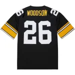1988 Rod Woodson Mitchell & Ness Black Authentic Throwback Retired Player Jersey