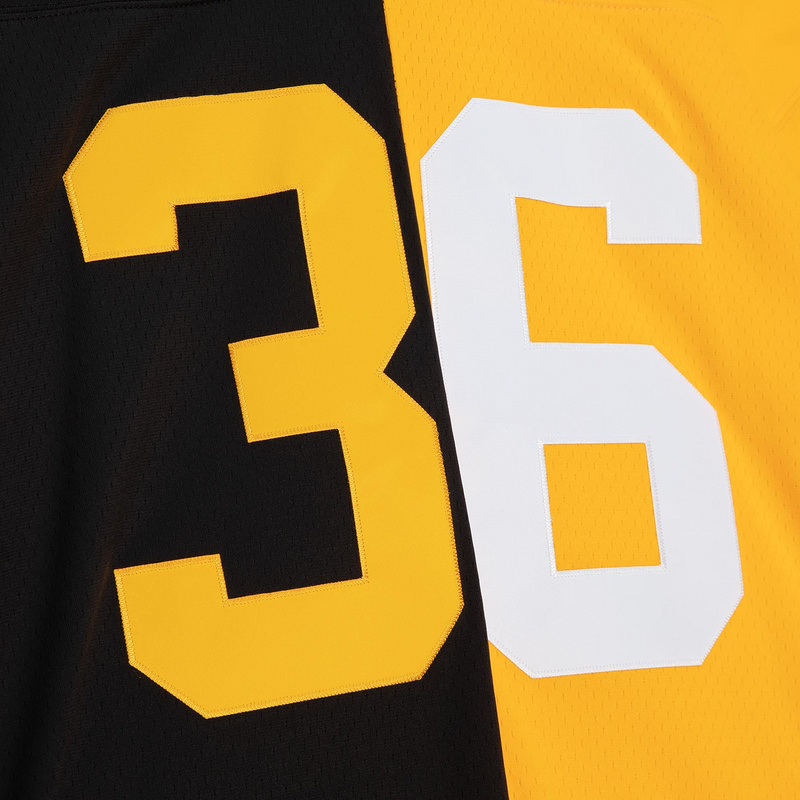 Pittsburgh Steelers Jerome Bettis Mitchell & Ness BlackGold 1996 Split Legacy Replica Jersey