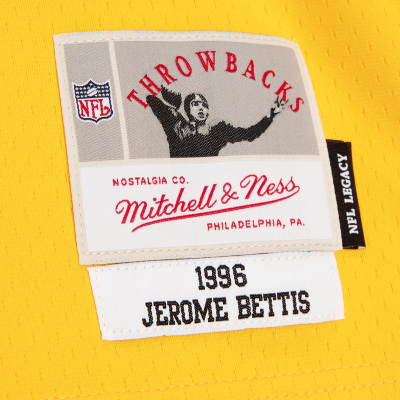 Jerome Bettis Mitchell & Ness BlackGold Big & Tall Split Legacy Retired Player Replica Jersey