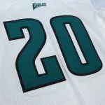 Men's 1996 Brian Dawkins Mitchell & Ness White Authentic Throwback Retired Player Jersey