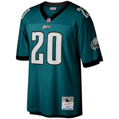 Men's Philadelphia Eagles Brian Dawkins Mitchell & Ness Green Legacy Replica Jersey 01