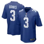 Men's New York Giants Deonte Banks Nike Royal Game Jersey