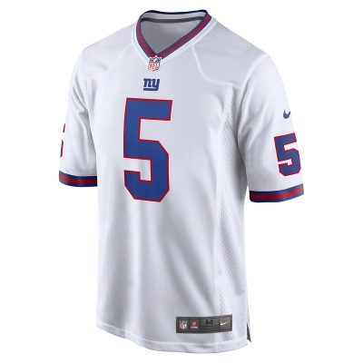 Men's New York Giants Kayvon Thibodeaux Nike White Alternate Game Jersey 01