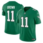 Men's Philadelphia Eagles A.J. Brown Nike Kelly Green Vapor F.U.S.E. Limited Jersey