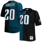 Brian Dawkins Mitchell&Ness Midnight GreenBlack Big&Tall Split Legacy Retired Player Replica