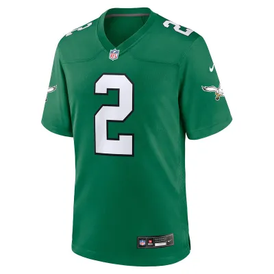 Men's Philadelphia Eagles Darius Slay Nike Kelly Green Alternate Game Player Jersey 01
