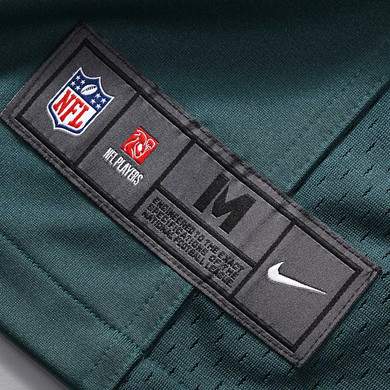 Men's Philadelphia Eagles Derek Barnett Nike Green Game Jersey