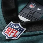 Men's Philadelphia Eagles Derek Barnett Nike Green Game Jersey
