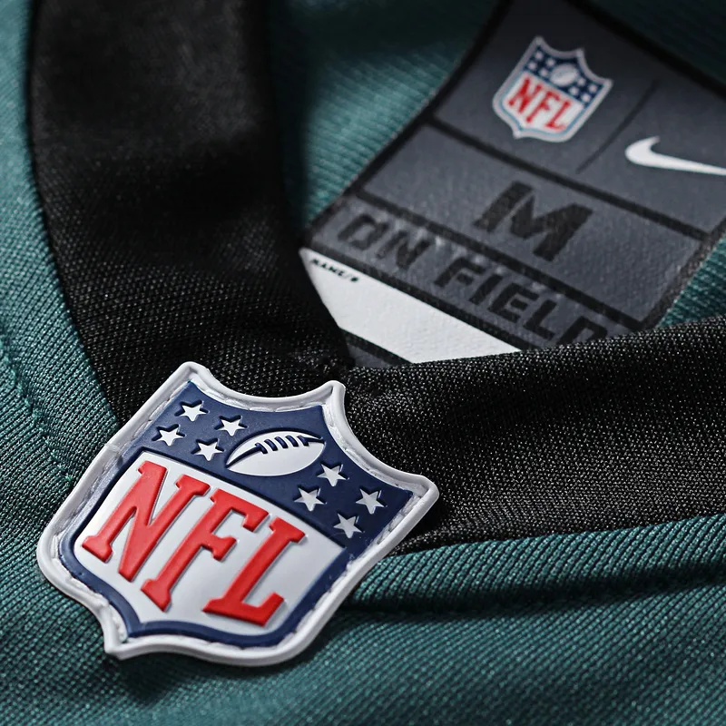 Men's Philadelphia Eagles Derek Barnett Nike Green Game Jersey
