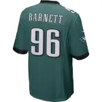 Men's Philadelphia Eagles Derek Barnett Nike Green Game Jersey