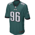 Men's Philadelphia Eagles Derek Barnett Nike Green Game Jersey