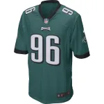 Men's Philadelphia Eagles Derek Barnett Nike Green Game Jersey