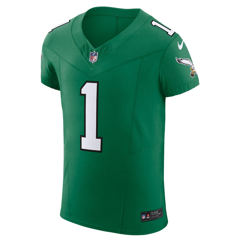 Men's Philadelphia Eagles Jalen Hurts Nike Kelly Green Alternate Vapor F.U.S.E. Elite Jersey