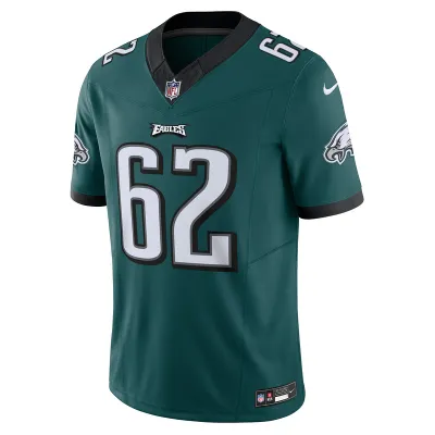 Men's Philadelphia Eagles Jason Kelce Nike Midnight Green Vapor F.U.S.E. Limited Jersey 01