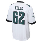 Men's Philadelphia Eagles Jason Kelce Nike White Game Jersey