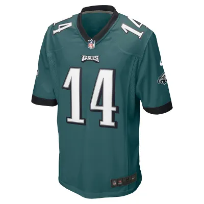 Men's Philadelphia Eagles Kenneth Gainwell Nike Midnight Green Game Jersey 01