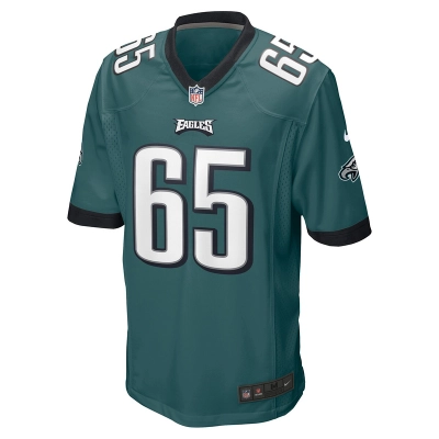 Men's Philadelphia Eagles Lane Johnson Nike Midnight Green Game Jersey 01