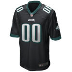 Men's Philadelphia Eagles Nike Black Alternate Custom Game Jersey