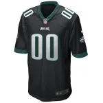 Men's Philadelphia Eagles Nike Black Alternate Custom Game Jersey