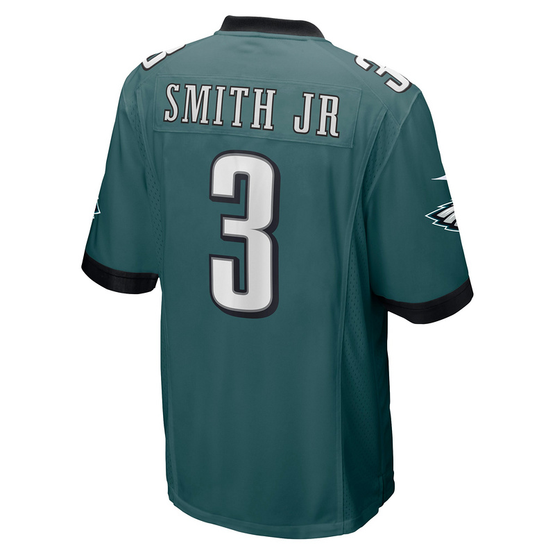Nolan Smith Nike Midnight Green 2023 NFL Draft First Round Pick Game Jersey