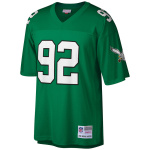 Reggie White Mitchell & Ness Kelly Green Big & Tall 1990 Retired Player Replica Jersey