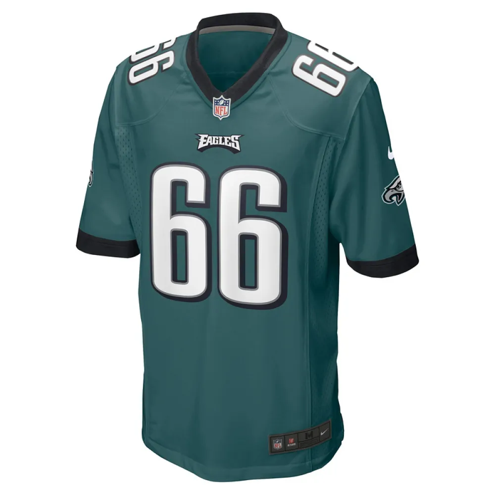Men's Philadelphia Eagles Roderick Johnson Nike Midnight Green Game Jersey
